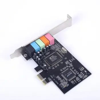 PCIe placa de Sunet Universal PCI-E 5.1 Interfata Audio Stereo Card Digital pentru Desktop placa de Sunet Dublu de Ieșire Livrare Rapida