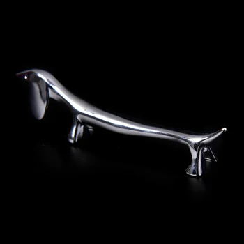 1buc Drăguț Câine Teckel de Metal de Unghii Perie Stilou Rack Suport stativ Manichiura Pix Metalic Rack-uri de Afișare Titularii de Nail Art Instrument