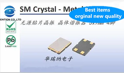 10buc orginal noi Pasive SMD oscilator cu cristal 5X7 5070 7050 4 picioare 13.560 M 13.56 M 13.560 MHZ cristal
