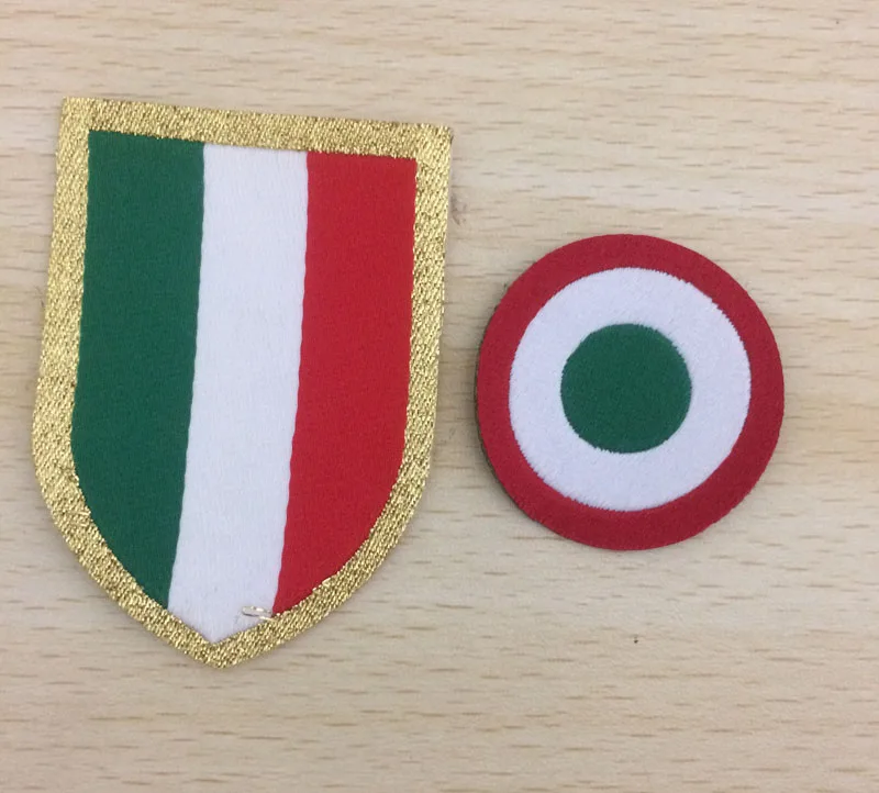 -2019 Italia Calcio patch-uri Și Roșu coppa Italia Cerc Scudetto Patch-uri de Fotbal Insigna