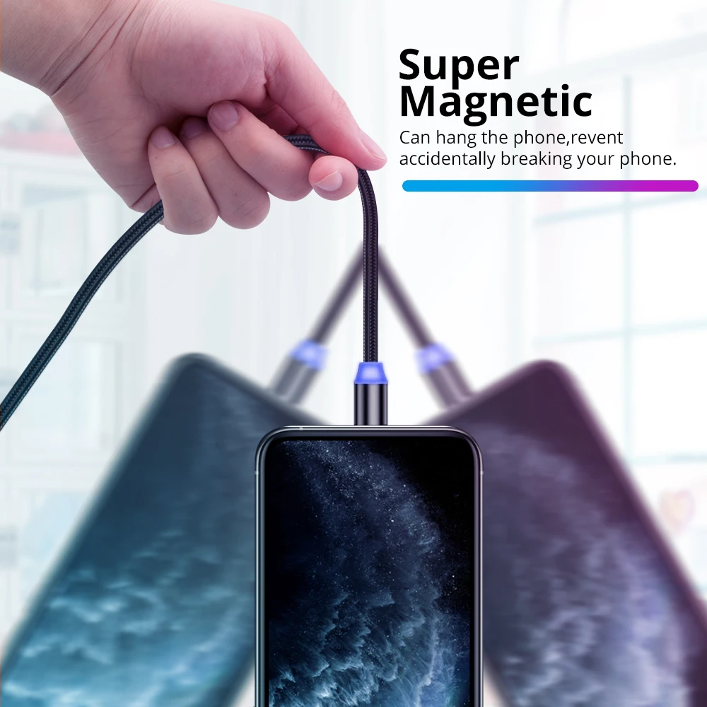 EOENKK este magnetic, cablu pentru Samsung, Xiaomi și Huawei telefoane, si nu se percepe magnetic cablu pentru iPhone