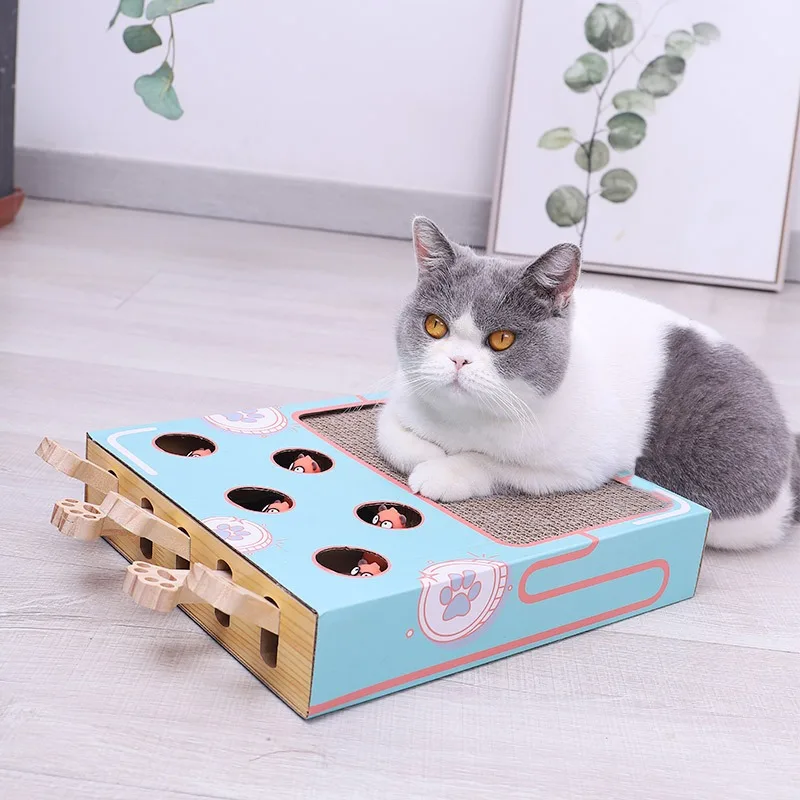 Hamster zgarieturii de Pisica Bord Cuib Ondulat Jucărie Pisica rezistent la Uzura Pisica cu Gheare Bord Pisica Amuzant Jucărie Interactiv Pisica Consumabile