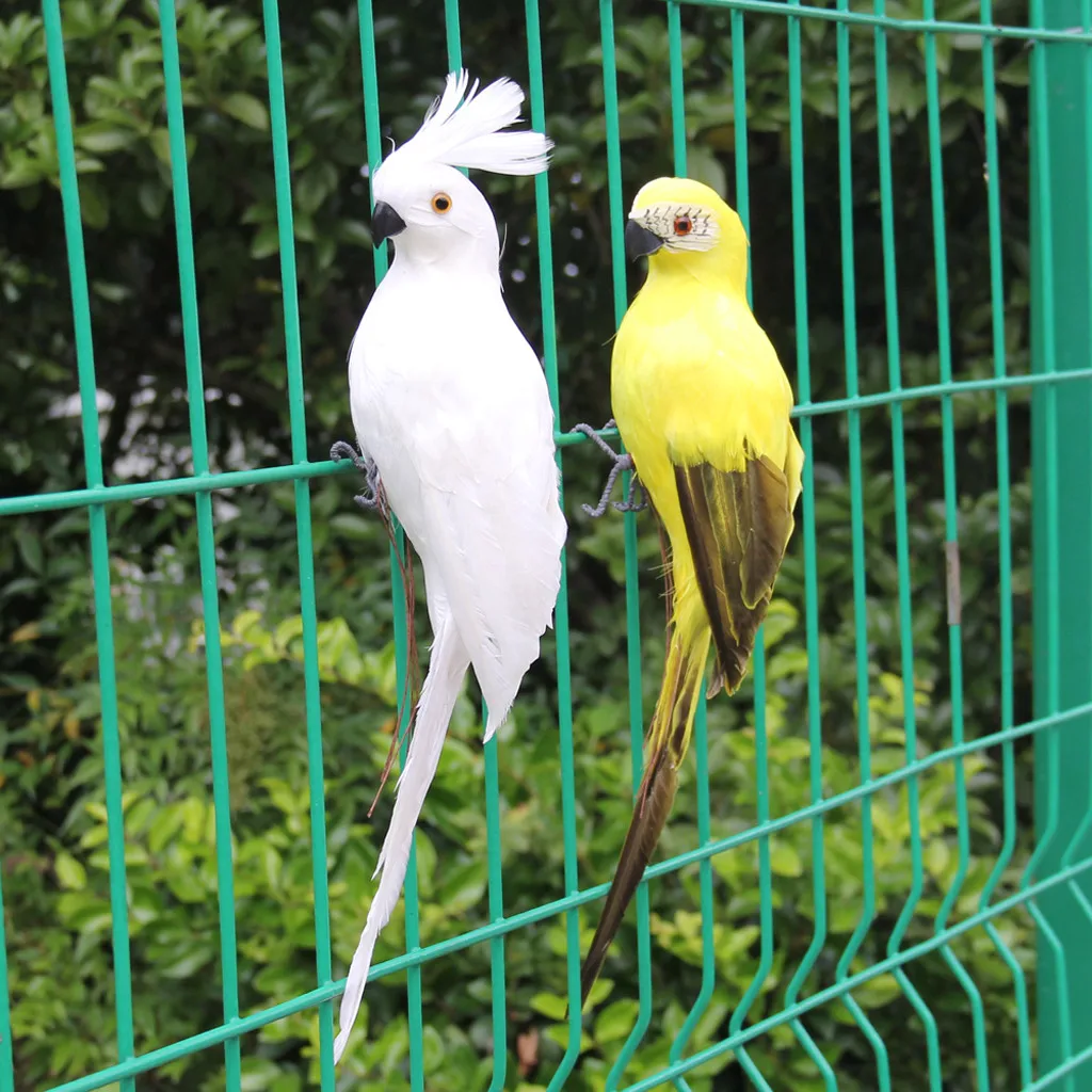 Acasa Accesorii Decor Artificial Păsări Model De Decorare În Aer Liber, Decor Acasă Artificiale Grădină Dekoration Gazon Copac Decor