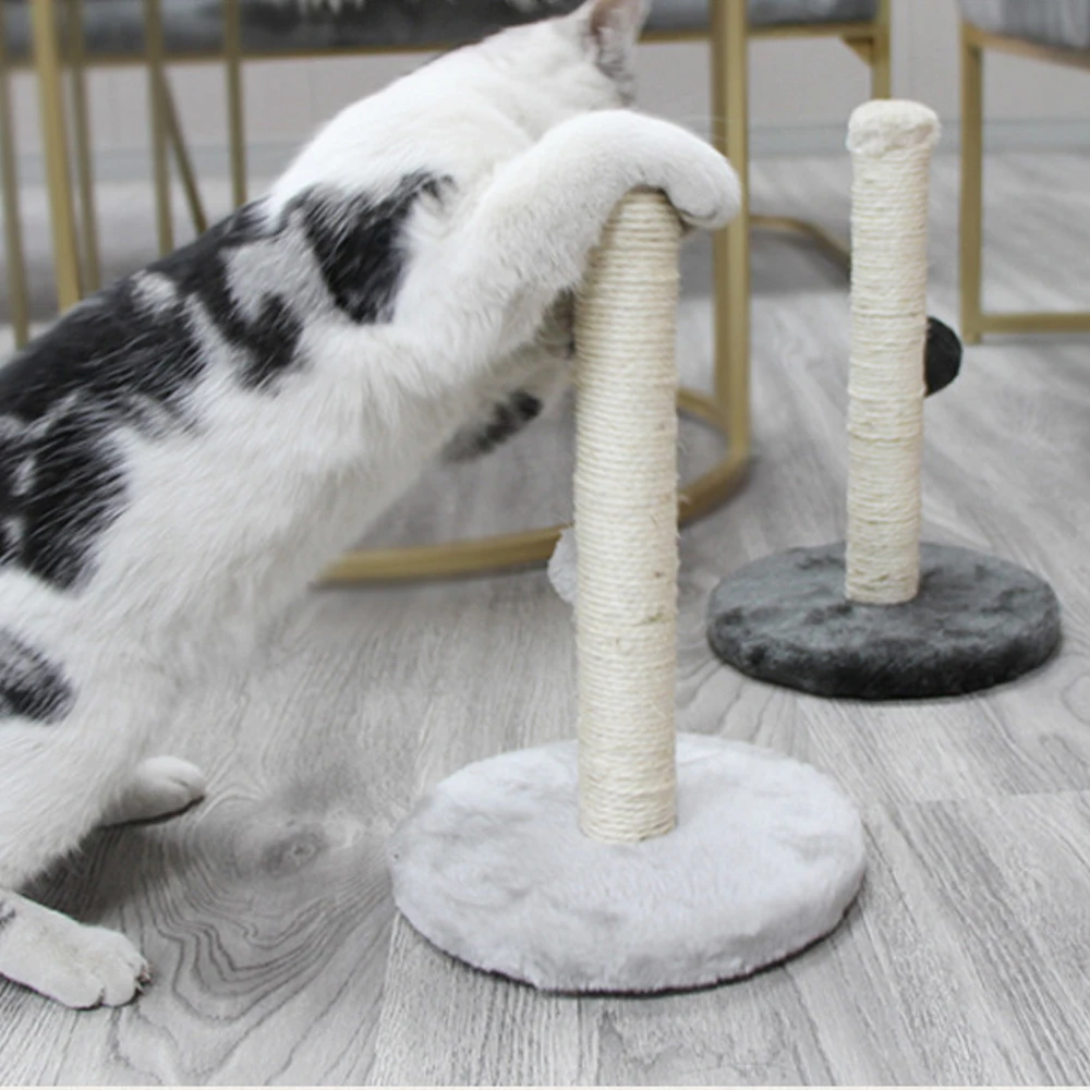 Sisal Pisica zgâriat pentru Pisici Pisoi Mobilier de protecție Alpinism Post de Turn de Sărituri Jucarie cu Minge de Companie Jucărie