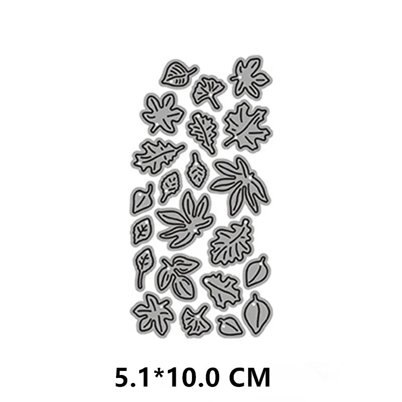 2021 Noi Flori Și Frunze de Tăiere Moare DIY Scrapbooking Relief Hârtie Rama Foto Timbre Meserii Șablon Mucegai Șabloane