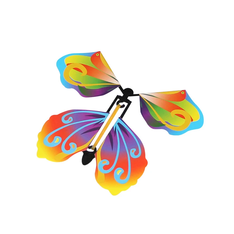 Noi 5Pcs Zbor de Fluture Trucuri Magice Jucării Zburătoare În Cartea Eliberare de Stres Surpriză Recuzită Magie Adulți Noutate Copii de Jucarie Cadou