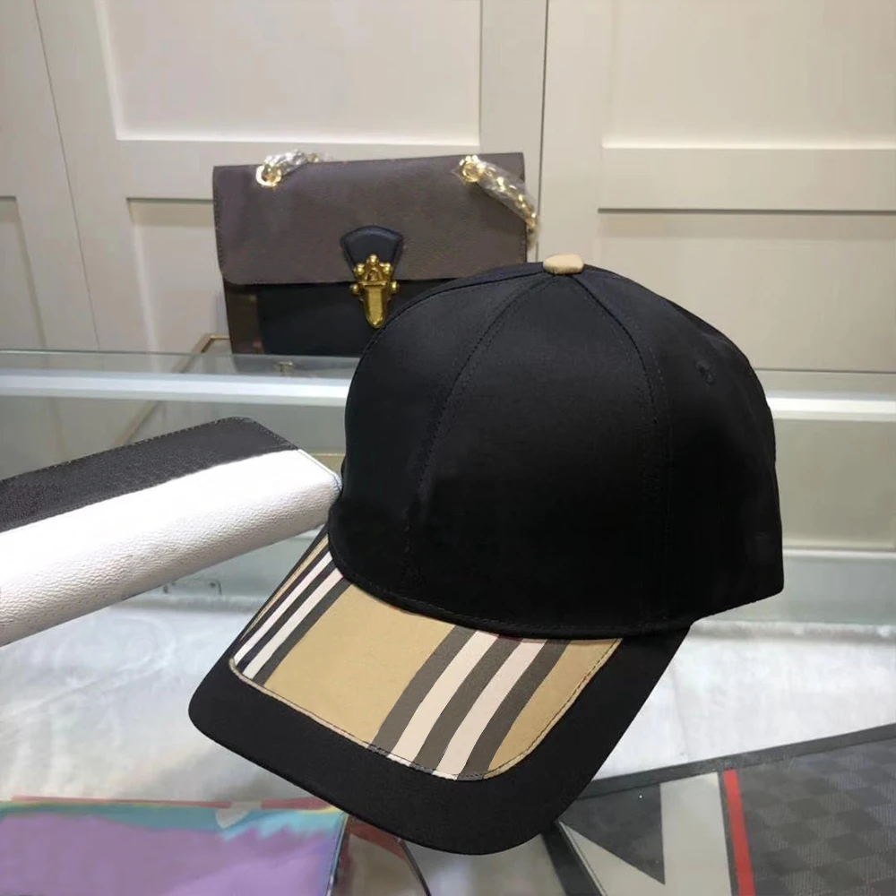 Șapcă de Baseball nouă scrisoare broderie carouri de moda retro capace Europene și Americane de moda de brand bărbați și femei pălării de soare BQ0075
