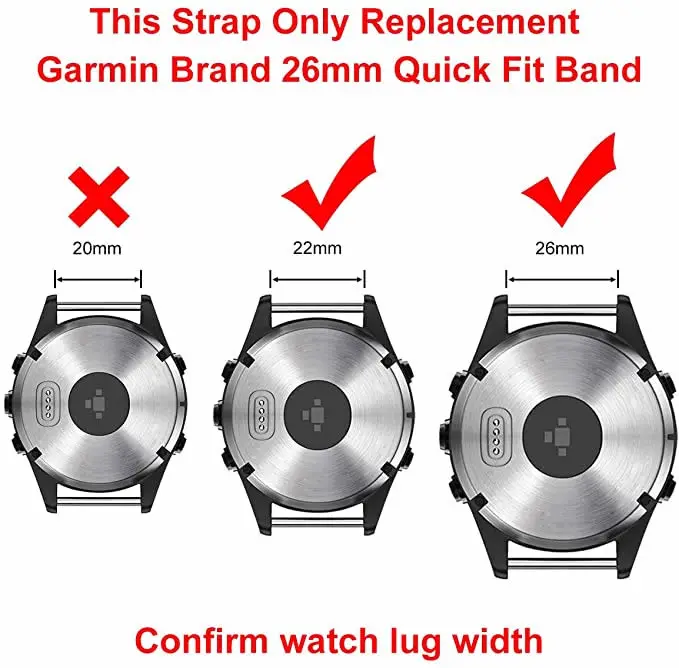 26 22mm Aliaj de Titan Watchband pentru Garmin Fenix 6X 6 Pro Ceas de Eliberare Rapidă Easyfit Curea de mână Pentru Fenix 5X 5 Plus 3 ore si 3 ore 935
