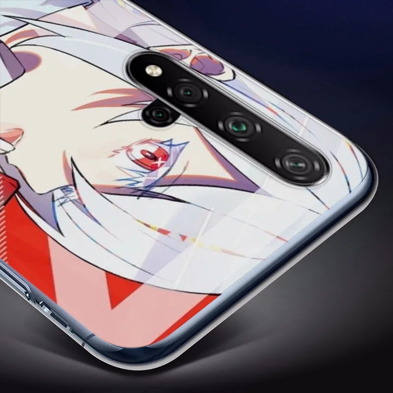 Anime Fata Ilustrare Arta Capac de Silicon Pentru Onoare 9 10 X10 9A 9C 9 9N 10i 10X 9X Pro Lite 5G Transparent Cazul în care Telefonul