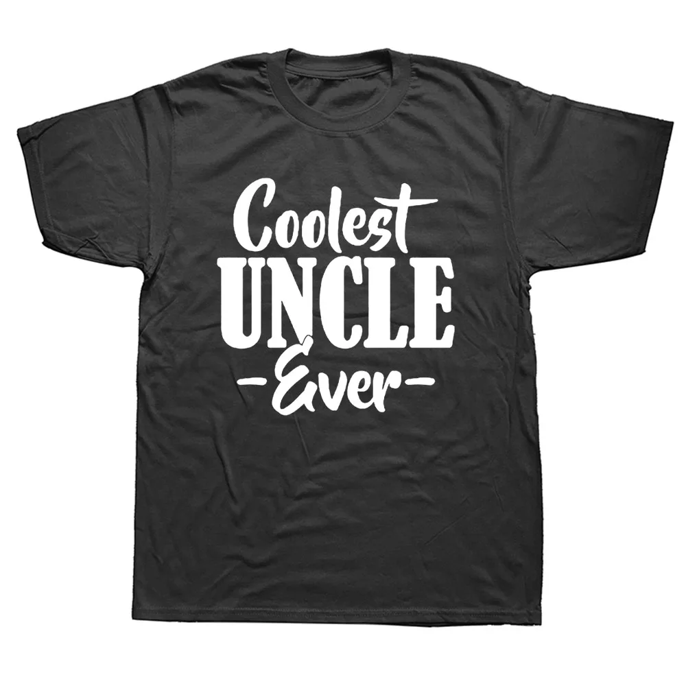Părinți Ziua Cadou Mai bun Unchi de Adult tricou Tricou Barbati O-Gat Maneci Scurte Unchi Amuzant Cadou Tricou Topuri