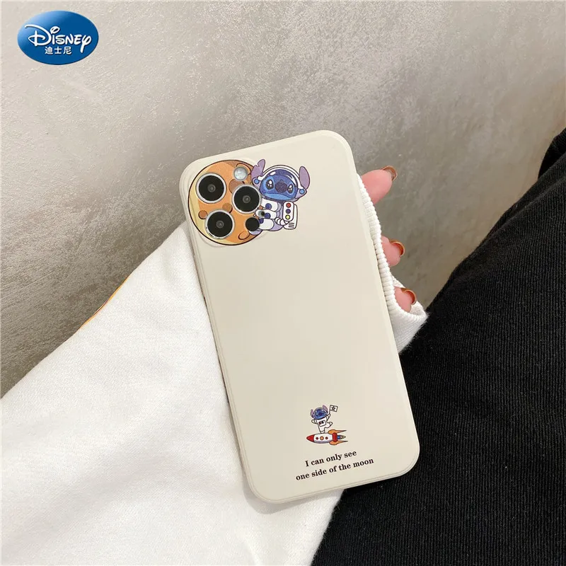 Disney Stitch Telefon Caz pentru Apple IPhone 6 7 12 Pro Max Mini TPU Telefon Capacul din Spate Desene animate Scoici zz0511
