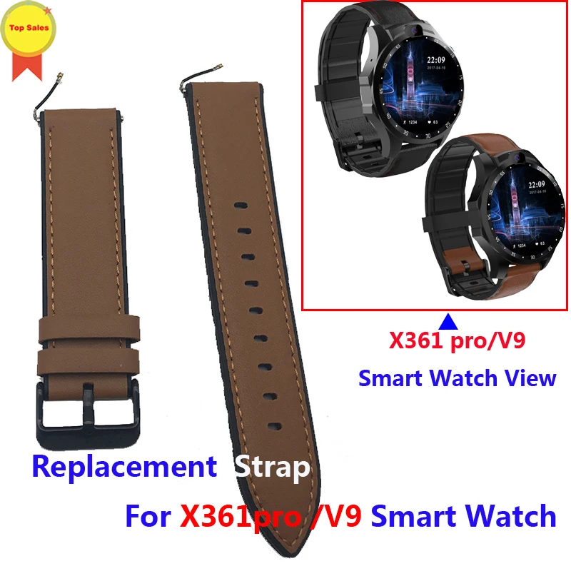 Înlocuire Baterie 800mAh Pentru X361pro Ceas Inteligent din Piele Original Glonț Pentru V9 4G Smartwatch Plastic Capacul din Spate Pentru V9 Ceasuri