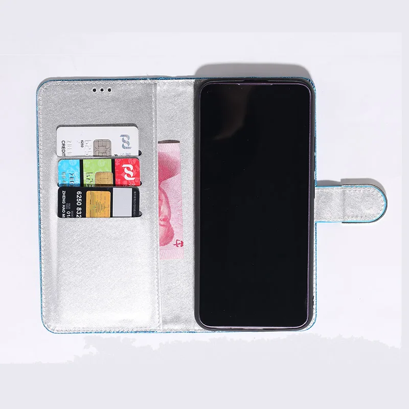 De lux Sclipici Diamant Flip din Piele Portofel caz de Telefon Pentru Xiaomi Mi Juca A1 A2 A3 se Amestecă Nota 2 2 3 10 Lite