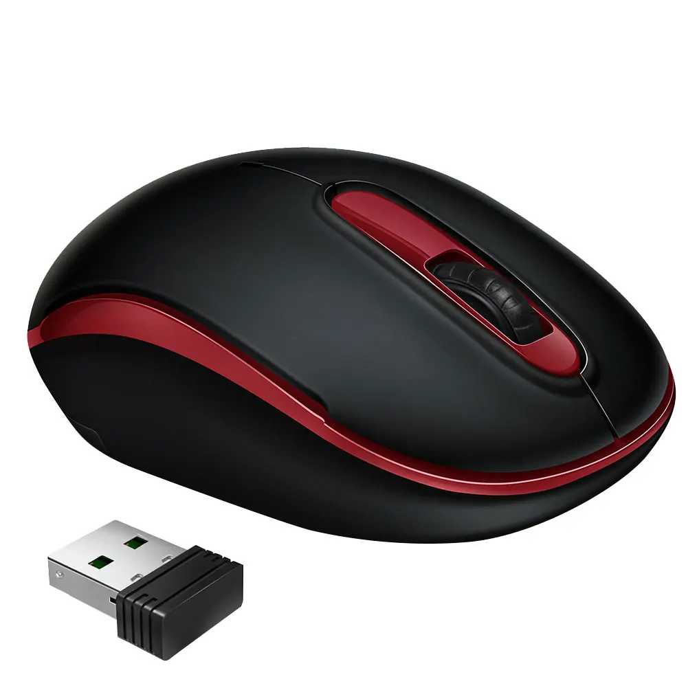 Silent faceți Clic pe 2.4 G Afaceri Mouse-ul în poziție Verticală Șoareci Optice de Joc fără Fir LED de Soareci 1600 DPI pentru PC Computer de Birou Acasă