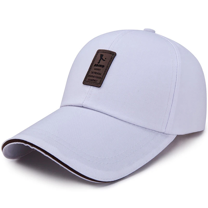 Barbati de Golf Pălărie de Moda 3D Broderie Panza Sport Reglabil Capac 1 BUC Culoare Solidă Simplu All-meci de Baseball Capac
