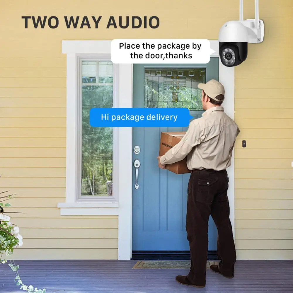 5MP PTZ Wifi Camera IP de Exterior Ai Omului Detecta Audio 1080P FHD IP Culoare aparat de Fotografiat Viziune de Noapte 3MP Wifi de Securitate CCTV aparat de Fotografiat