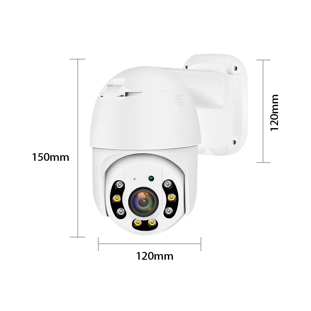 KORANG 5MP PTZ Camera POE IP de Exterior AI Omului de Detectare Zoom Digital 4X POE Camera video H. 265 ONVIF 2MP de Securitate CCTV Camare pentru NVR