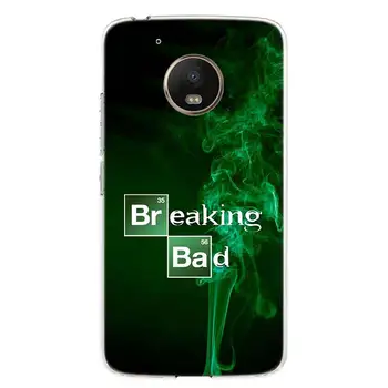 Breaking Bad opera de arta Caz de Telefon Pentru Motorola Moto G8 G9 G7 G6 G5 E6 E5 Plus Joc de Putere + O Acțiune Macro Acoperi Coque Shell