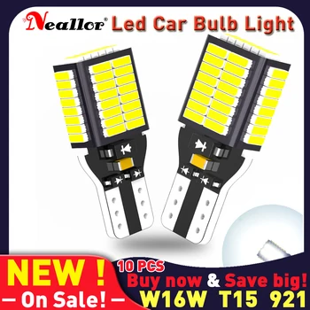 Lampa de semnalizare LED W16W T15 912 921 Bec Super-Luminos 4014 54SMD T15 Led-uri Canbus Fara Eroare de copiere Automată de Rezervă Lumini de Coada de Lampa 12V
