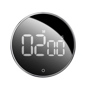 Cronometru de bucătărie Magnetic Timer Digital Pentru Gatit Duș Studiu Cronometru LED Contra Ceas Deșteptător Manual Electronic de Numărătoare inversă