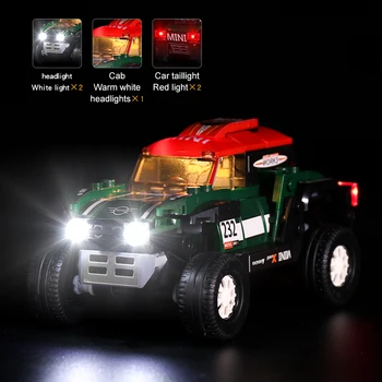 LED Light Set Pentru Super Serie de Curse 75894 Off - blocuri de masina (doar led )LED Light Set De LEGO 75895 viteza ser jucarii