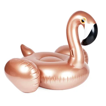 2021 Rose De Aur Flamingo Piscina Gonflabila Float Cerc De Înot Inel De Cauciuc Petrecere La Piscina Jucarii Saltea Cu Apa Plajă Pat Pentru Adulți