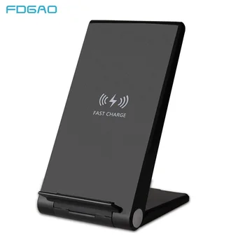FDGAO 15W Încărcător Wireless Qi Ori Suport stativ de Încărcare Rapidă pentru iPhone 12 11 Pro XR X XS Max Samsung S20 S21 S10 Rapid de Încărcare