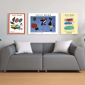 Joan Miro Picturi Celebre Galerie De Artă Abstractă Postere Si Printuri Panza Pictura Imaginile De Pe Perete Decorativ Decor Acasă