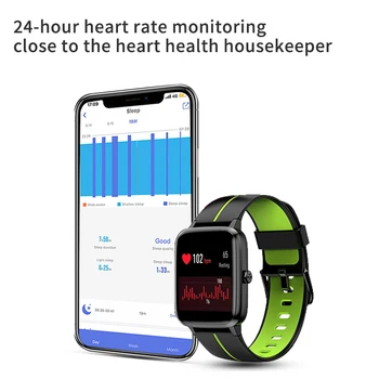 Build-in GPS Ceas Inteligent IP68 rezistent la apa Heart Rate Monitor Somn Vwar Glog 3S Bluetooth 2021 Smartwatch pentru Android Telefon Apple