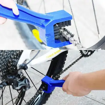 Plastic Cu Bicicleta Motocicleta Lanț De Bicicletă Perie Curata De Viteze Grunge Brush Cleaner În Aer Liber Cleaner Epurator De Curățare Unelte Portabile