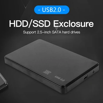 HDD SSD Cazul USB 3.0/2.0 Cabina de Caz 2.5 Inch SATA SSD HDD Extern de Închidere 5 Gbps Mobil Cutie de Hard Disk Adaptor Suport 3TB