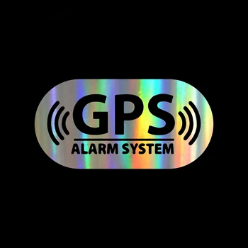 Pentru Autocolante Auto și Decalcomanii de Alarmă GPS Autocolante Bara de protecție Auto În Mașină Styling Portiera Corpul Fereastra Motocicleta de Vinil,16cm*8cm