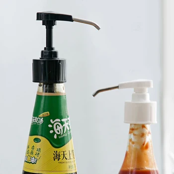 Sirop de Sticlă de Ketchup Presiune Duza de Gadget-uri de Bucătărie Sos de Stridii Push-tip Pompa Presiune Duza Accesorii de Bucatarie Acasă