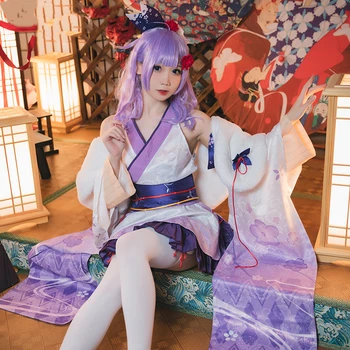 Anime Azur Lane Ayanami Unicorn Primăvară Kimono Party Dress Joc Uniformă Cosplay Costum Halloween Femei Transport Gratuit 2020 Nou