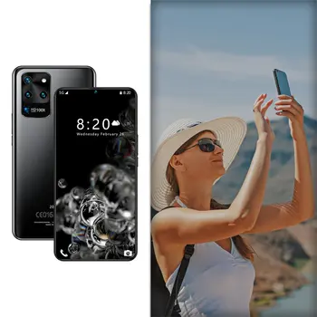 7.3-inch ecran mare S20U smartphone ROM 2GB RAM+16GB Dual SIM Single Mode smartphone Suport card de memorie