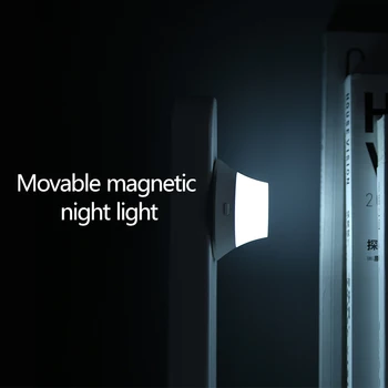Yeelight LED Lumina de Noapte cu Încărcător Wireless Portabil Magnetic Alb și Lumina Alb Cald Rapid de Încărcare Pentru telefonul Mobil