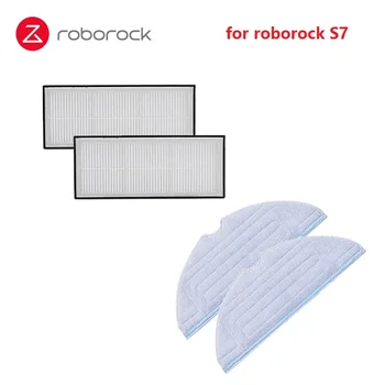 Original Roborock Aspirator Piese de Schimb-VibraRise Pânză Mop-limba engleza-60-Albastru Gri Potrivit pentru Roborock S7 Accesorii