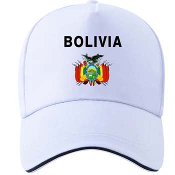 BOLIVIA pălărie diy gratuit personalizat numele numărul bol țară capac bo națiune pavilion spaniol colegiul bolivian imprimare foto de baseball capac