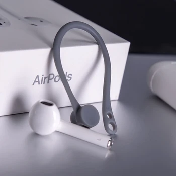 Protecția Airpods Cu suport de Silicon Bluetooth Wireless Titularul Cască Căști Ureche Cârlig Pentru Apple Anti-a pierdut Aer Păstăi en-Gros