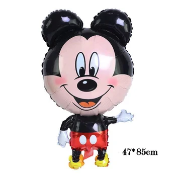 1 buc Copii Favoarea Mickey Mouse Temă de Desene animate, Baloane Copii Fată Băiat Ziua de naștere Petrecere de Nunta de Decorare Copil de Dus Balon de Aprovizionare