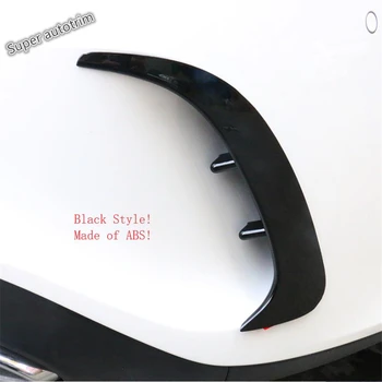 Lapetus Spate Coada Bara Aripa proiectoare Ceata Capacul Ornamental Fibra de Carbon Negru ABS se Potrivesc Pentru Benz Clasa V177 A200 A220 Sedan 2019