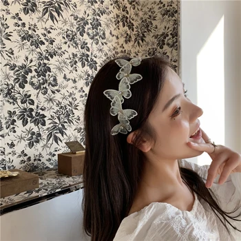 Femeie de Moda Hairband Perla bentita Fete Rama de Păr Accesorii de Par Hoop articole pentru acoperirea capului Ornamente Haarband Bandană