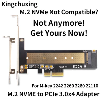 M. 2 NVMe M2 SSD PCIe 3.4*4 Solid state Drive Hard Disk Adaptor Riser Card de Expansiune 2242 2260 2280 Viteza maxima 32Gbps
