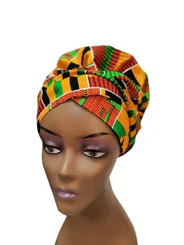 Vrac en-gros din Africa Headwrap În Femei Accesorii de Par Eșarfă Înfășurat Capul Turban Doamnelor Accesorii de Par Pălărie Eșarfă Headwrap