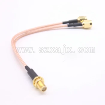 RP-SMA female de tip Y 2X SMA male Splitter Combiner cablu pigtail RG316 Un SMA punctul 2 conector SMA transport gratuit