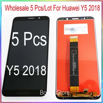 En-Gros De 5 Buc/Lot Pentru Huawei Y5 2018 Display Lcd Touch Screen Digitizer Asamblare Y5 Pro 2018 Y5 Prim