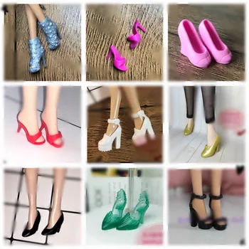 1/6 Nou, Original, de mai multe Colorat Papusa Accesorii de Moda Adidas Pantofi Plat Reale Sandale Pantofi pentru Papusa Barbie Pantofi