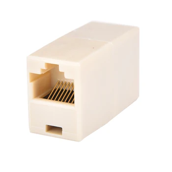 IMC 5/10 Buc 1 La2 LAN Ethernet Cablu de Rețea Dublu Porturi de sex Feminin Priza Telefon RJ45 Splitter Adaptor Conector