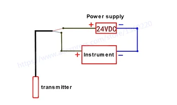1m de nivel de lichid transmițător 24VDC 4-20mA DC senzor nivel lichid cu 3m cablu traductor de nivel de apă
