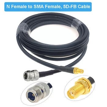 5D-FB Cablu N Bărbat să-SMA Female Jack RF Adaptor Coadă 50Ohm 5DFB Cablu Coaxial RF de Extensie Jumper Cablu de 1m 5m 10m 20m 30m